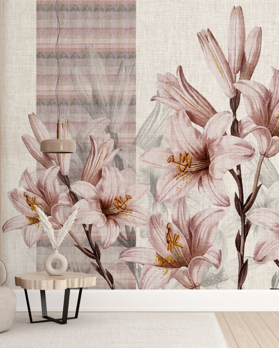 Rosy Brown / Non-Woven / Custom Size