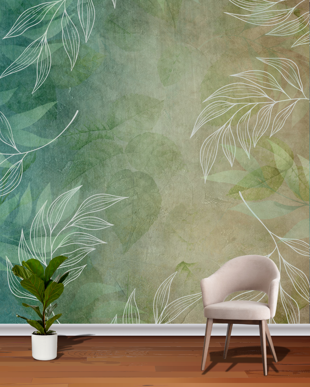 Medium Green / Non-Woven / Custom Size