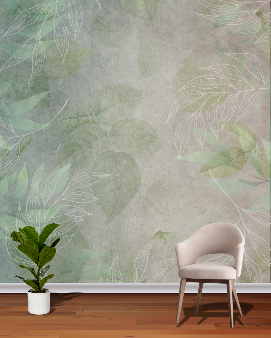Light Green / Non-Woven / Custom Size