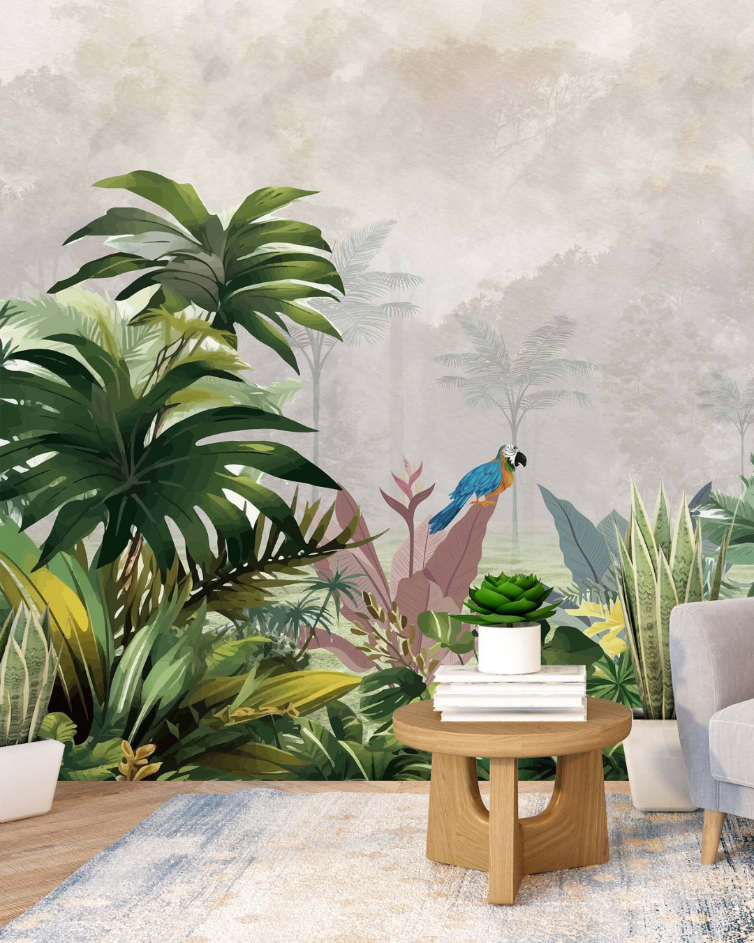 Palm Leaf / Non-Woven / Custom Size