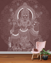 Divine Harmony: Krishna in Ethereal Elegance