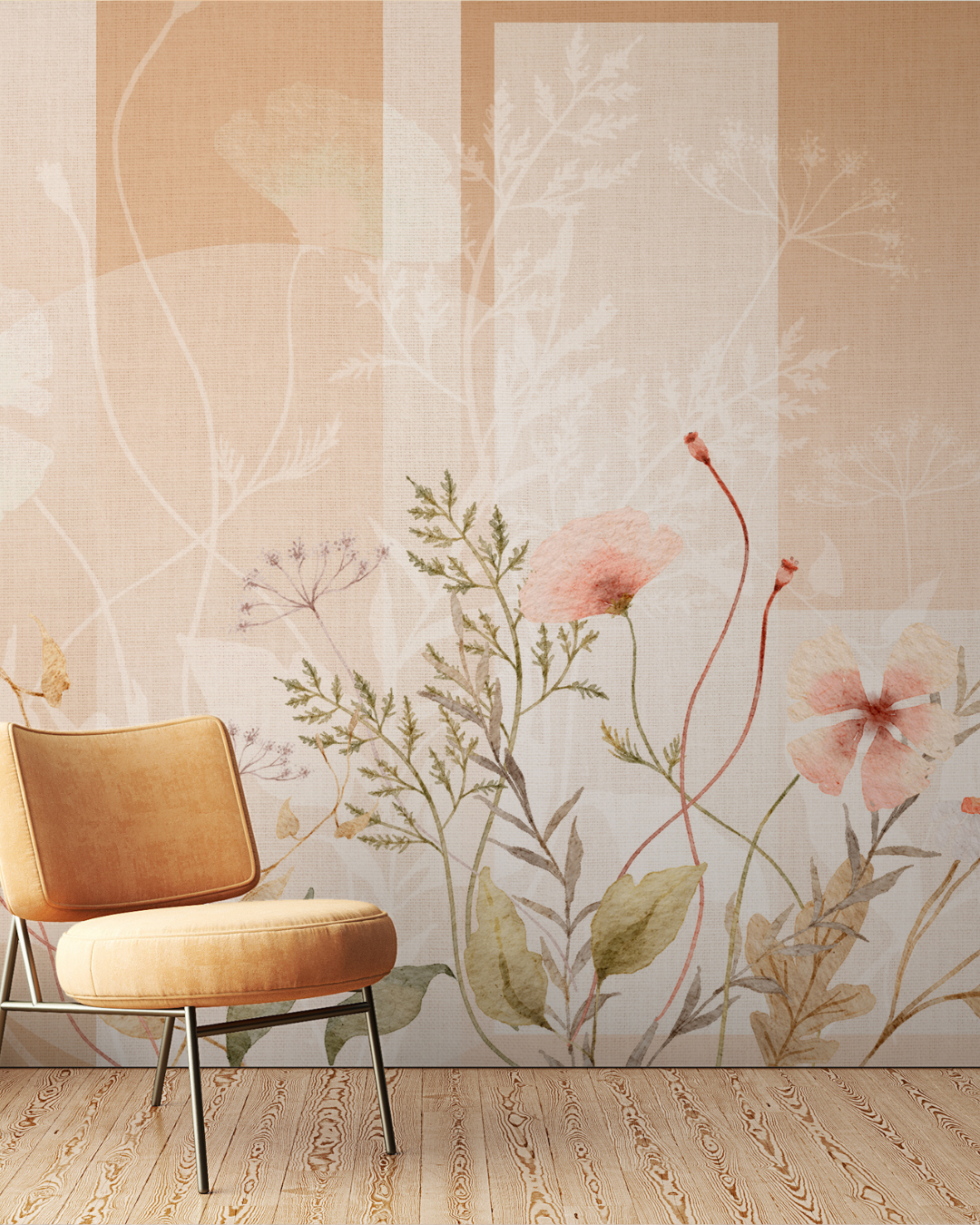 Peach / Non-Woven / Custom Size