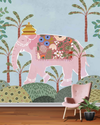 Regal Elephant in Pastels