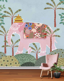Regal Elephant in Pastels