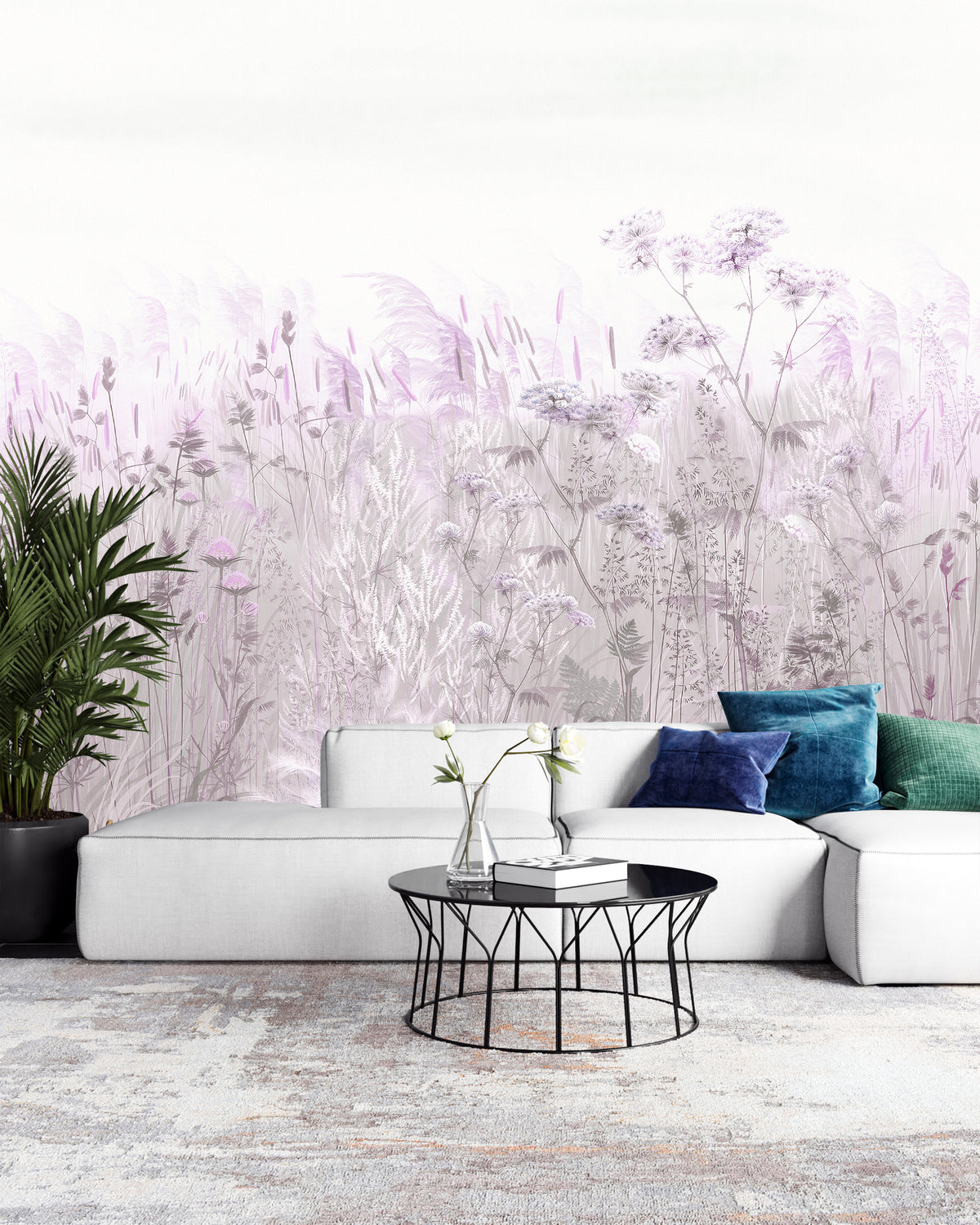Dusty Lavender / Non-Woven / Custom Size