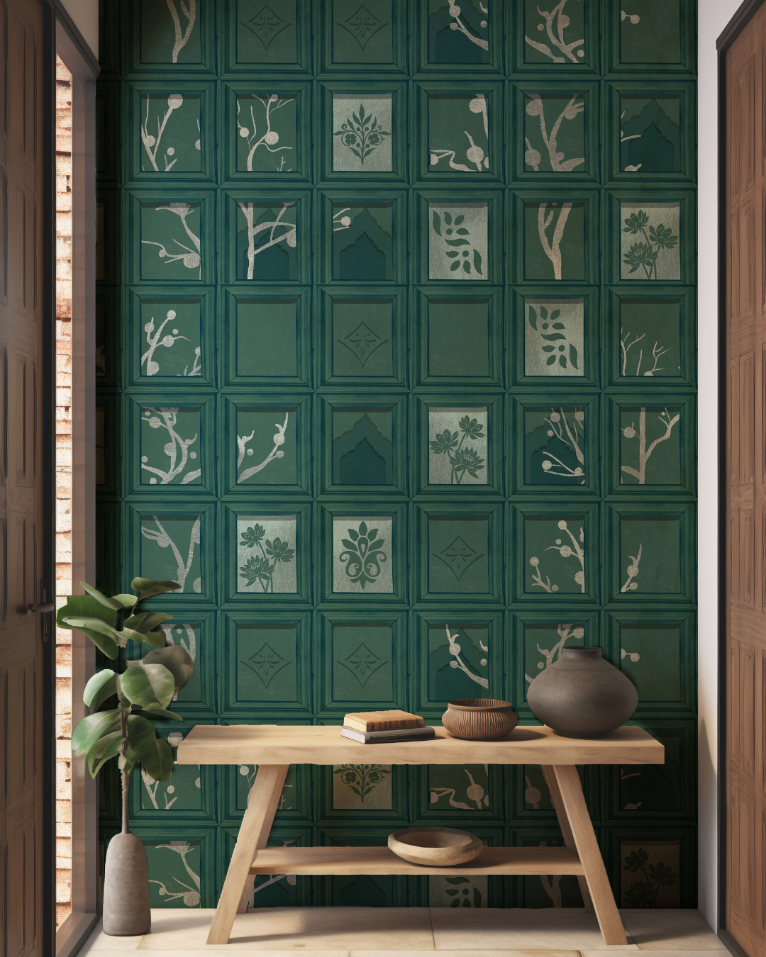 Timber Green / Canvas / Custom Size