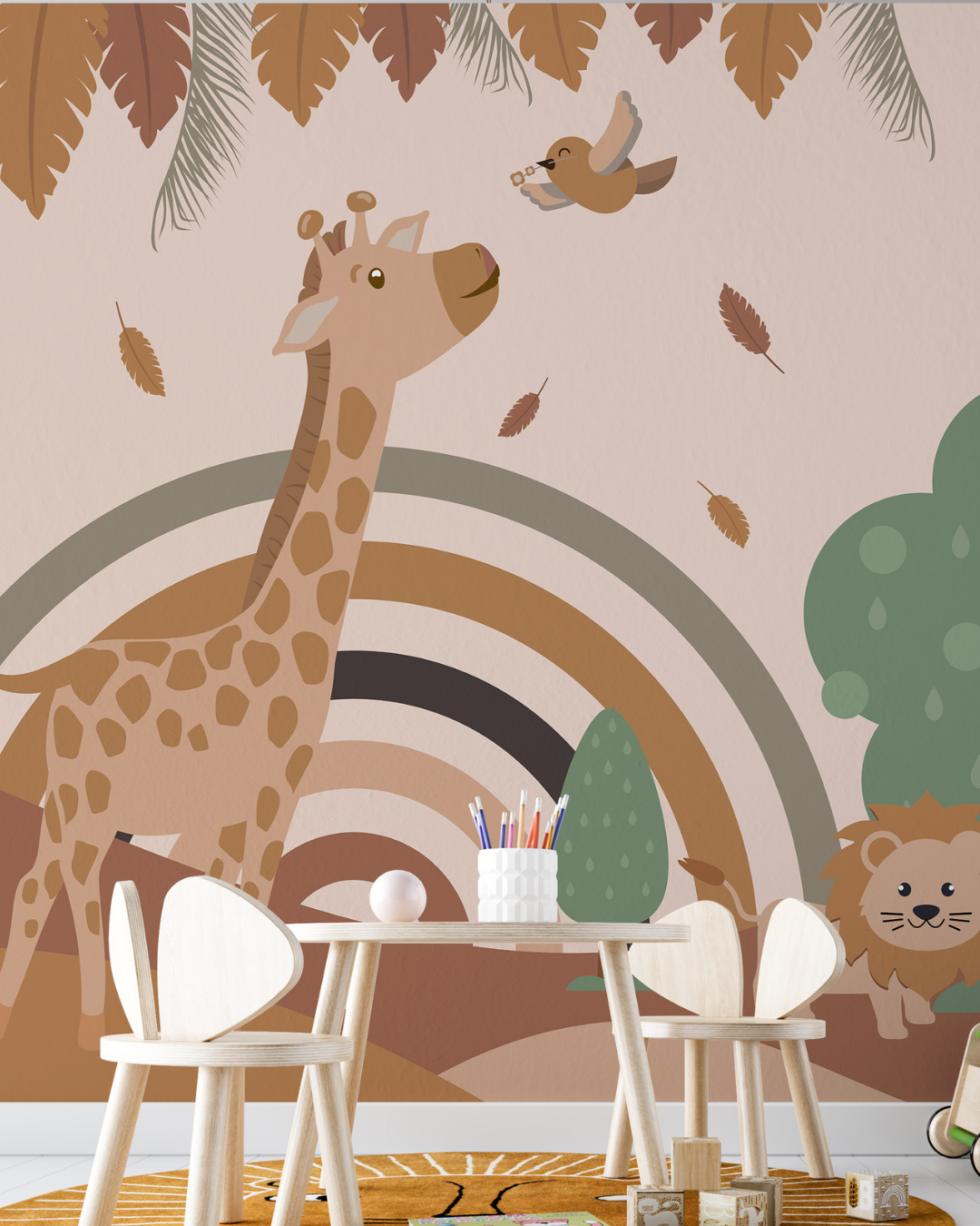 Boho Rainbow Safari