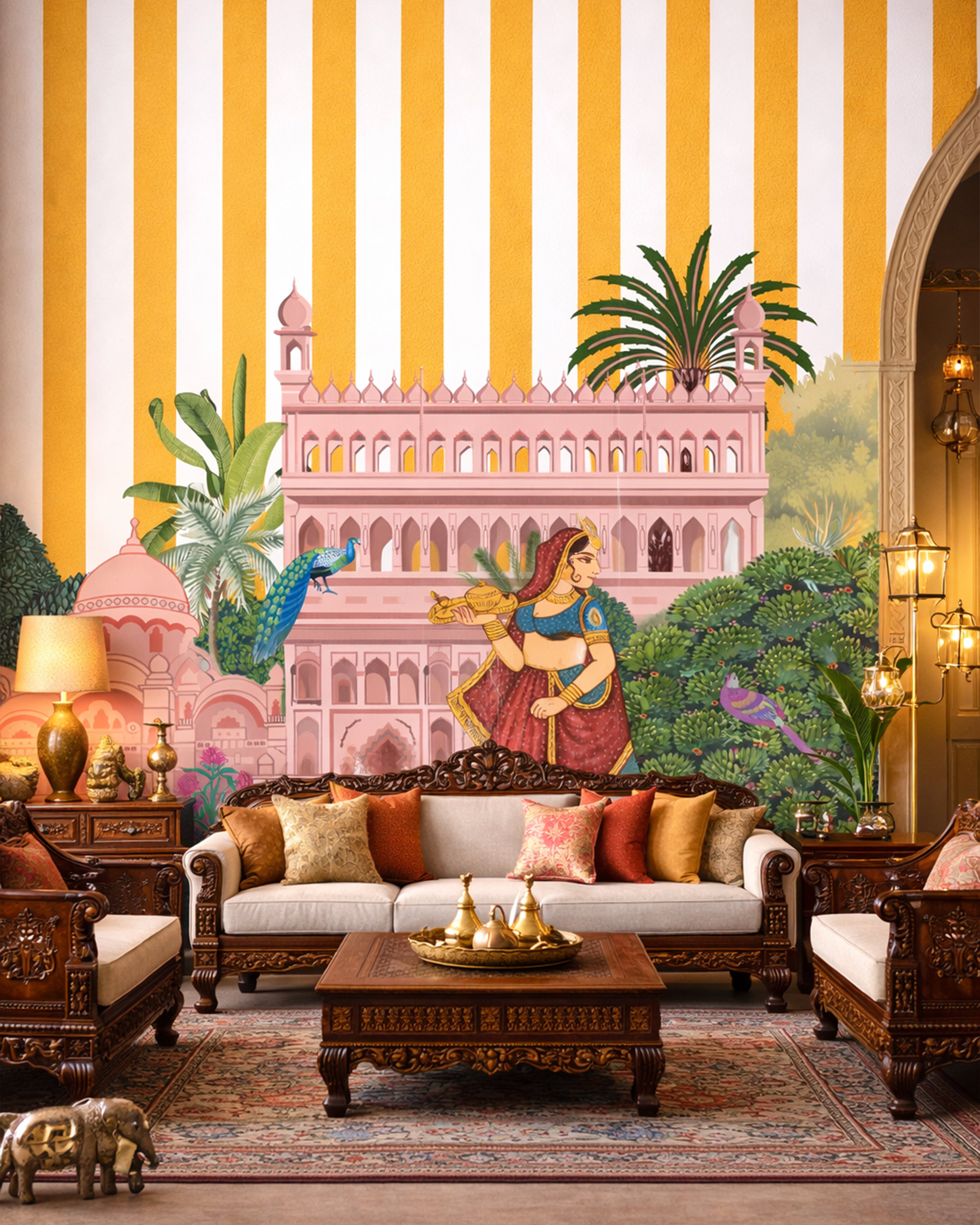 The Palace Courtyard