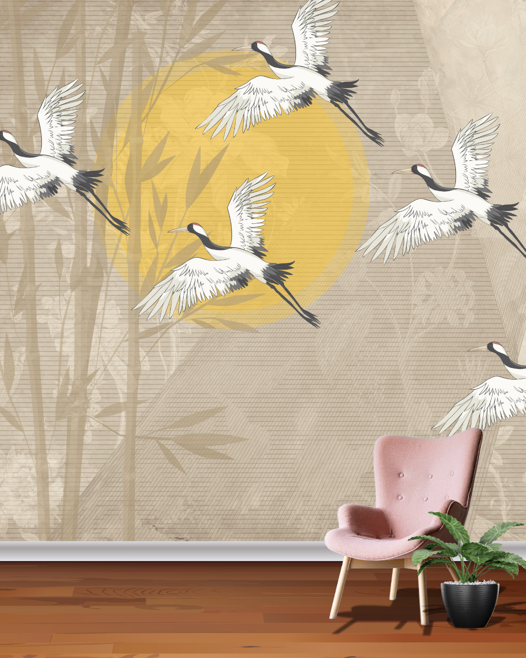 Soft Amber / Non-Woven / Custom Size