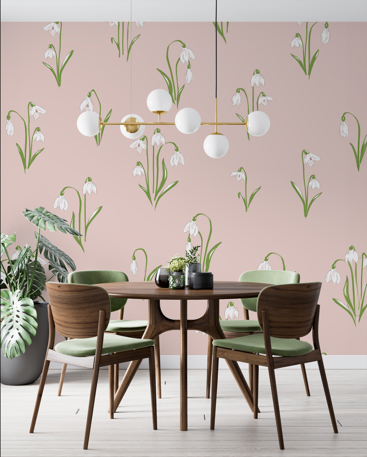 Pastel Pink / Non-Woven / Custom Size